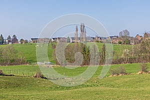 Bucolic landscape around the Blegny mine photo