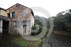 Bucolic scene in the district of Mantiqueira in the interior of the state of Minas Gerais photo