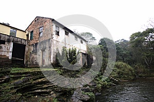 Bucolic scene in the district of Mantiqueira in the interior of the state of Minas Gerais