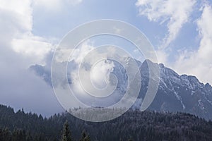 Bucsoiu mountain view from Diham cabana