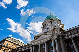 Buda castle in Budapest