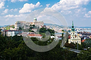 Buda Castle in Budapest, Hungary