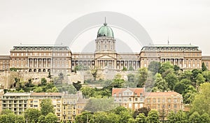 Buda Castle in Budapest, Hungary