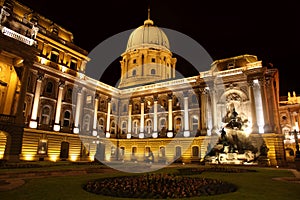 Buda Castle in Budapest, Hungary