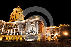 Buda Castle in Budapest, Hungary