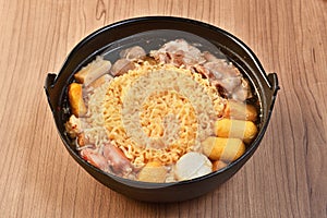 Budae jjigae Korean Army Stew photo