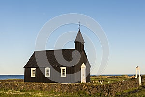 Budakirkja Iceland Evening Light