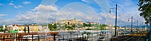 Budapest Buda Castle and Danube river
