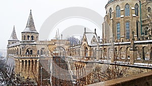 Budapest castle fishermans bastion and square architect Frigyes Schulek