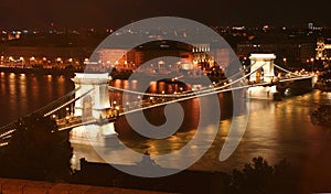 Budapest, chain bridge