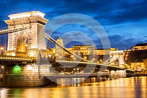 Budapest chain bridge