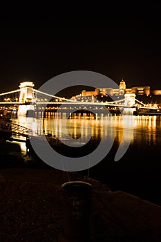 Budapest Chain Bridge and Castle