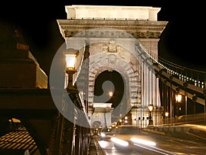 Budapest, chainbridge entrance