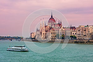 Budapest city view.