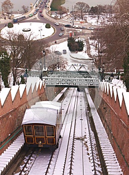 Budapest, funicular photo