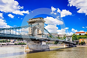 Budapest, Hungary - Chain Bridge