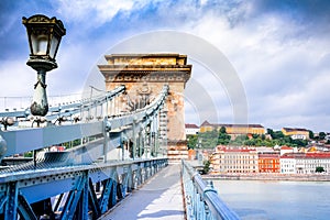 Budapest, Hungary - Chain Bridge