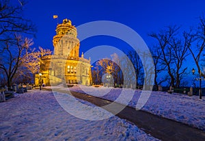 Budapest, Hungary - Elizabeth Lookout Erzsebet Kilato on the t