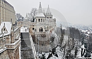 Budapest, Hungary. Fisherman`s Bastion