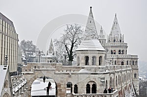 Budapest, Hungary. Fisherman`s Bastion