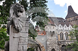 Budapest Hungary Vajdahunyad Castle