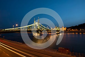 Budapest liberty bridge