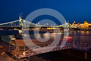 Budapest liberty bridge