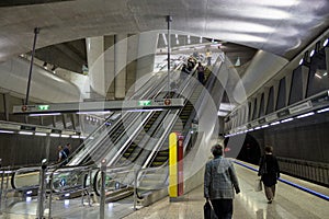 Budapest metro line green 4