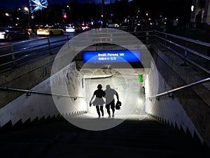 Budapest Metro Station