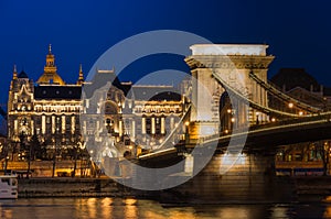 Budapest by night