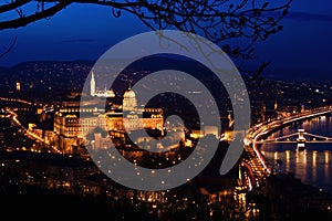 Budapest at night