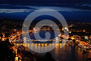 Budapest at night