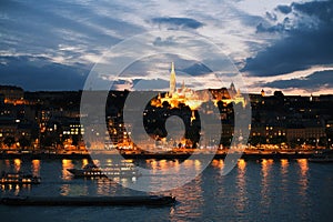 Budapest at night