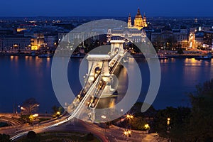Budapest at night