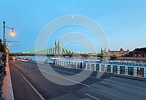 Budapest night view