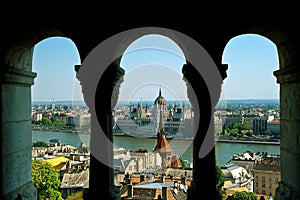 Budapest panorama - Danube and the city