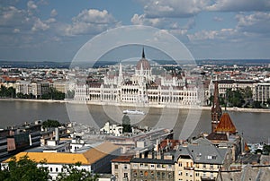 Budapest panorama photo