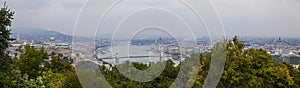 Budapest Panorama from Gellert Hill photo
