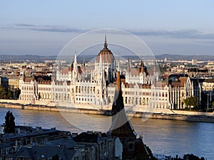 Budapest parliament govern building