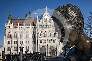 Budapest Parliament and monument