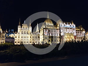 Budapest - Parliament at Night photo