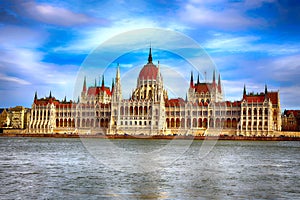 Budapest Parliament view