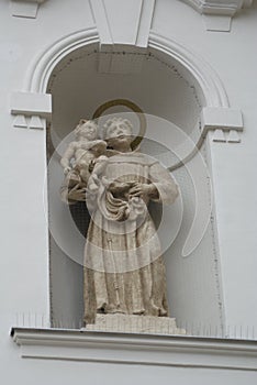 Budapest Statues - Saint with Child