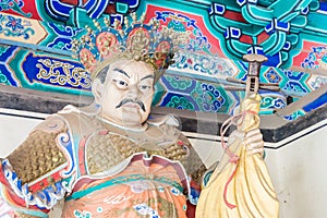 Budda Statue at Shaolin Temple in Dengfeng, Henan, China. It is part of UNESCO World Heritage Site.