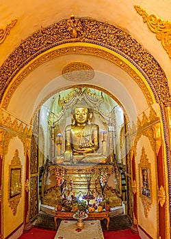 Buddha altar, Indein, Inle Lake