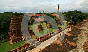 Buddha in Ayutthaya temple