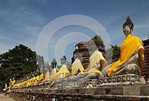 Buddha Ayutthaya in Thailand photo