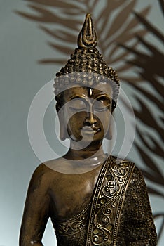 Buddha in blue