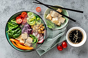 Buddha bowl salad photo