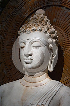 Buddha, face of budda statue